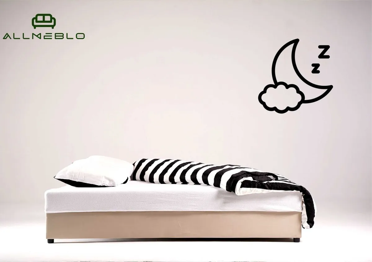 Sofa szara SKANDI trzyosobowa z funkcją spania 190 cm: Rozkładanie bez narzędzi