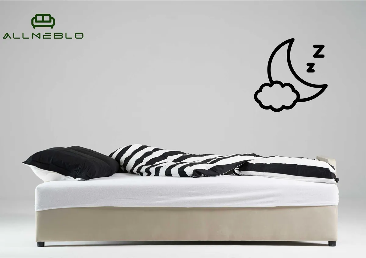 Sofa szara MONO lewa trzyosobowa z funkcją spania 198 cm: Sofa MONO: łóżko i schowek