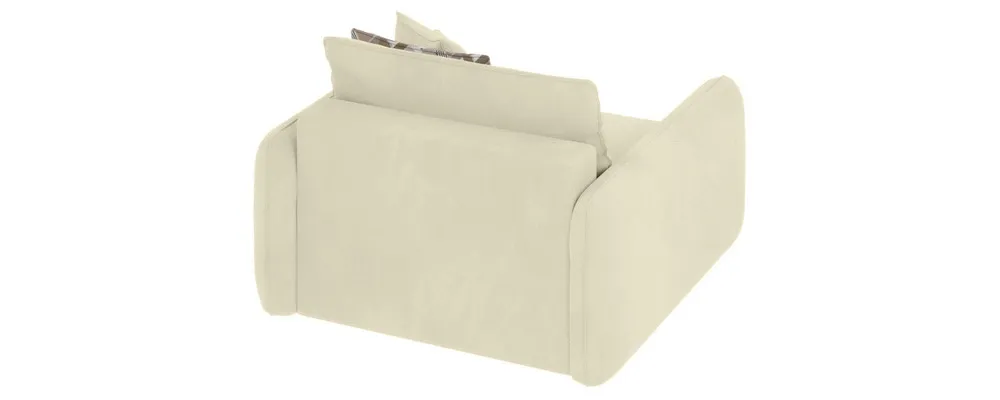 Fotel grafitowy VINCI 130 cm: Wymiary mebla VINCI
