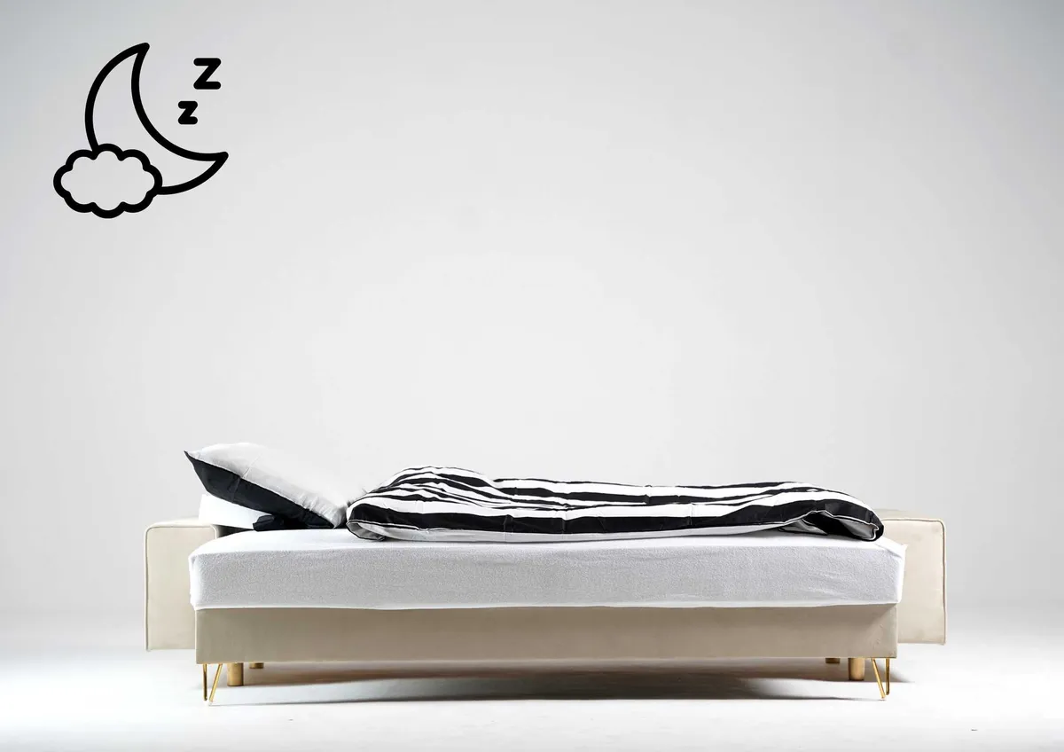 Sofa zielona STINO trzyosobowa z funkcją spania 230 cm: Spanie 140x190 cm w modelu STINO
