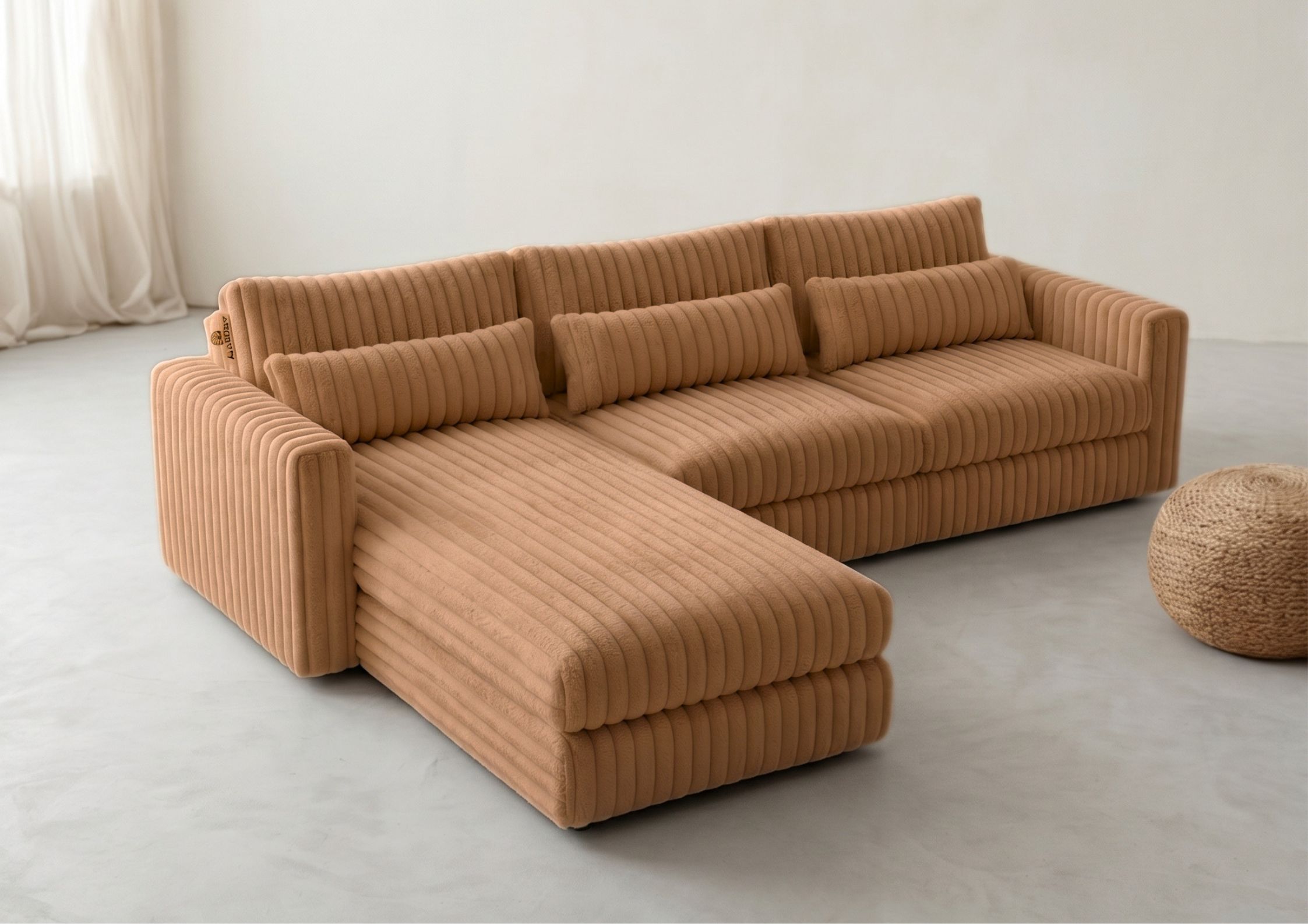 Narożnik Tilia Lewy zielony PRL