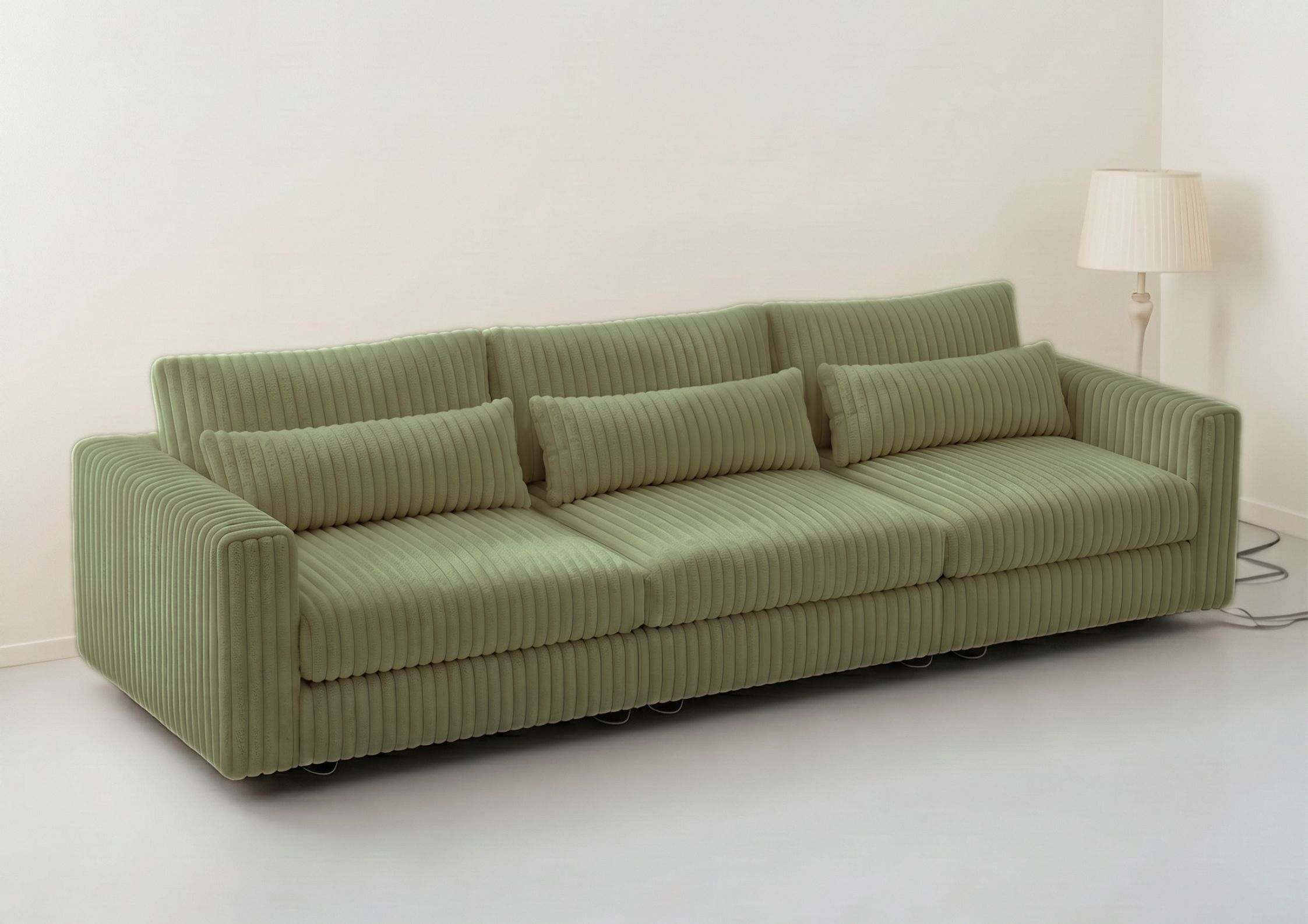 Sofa modułowa Zielona PRL