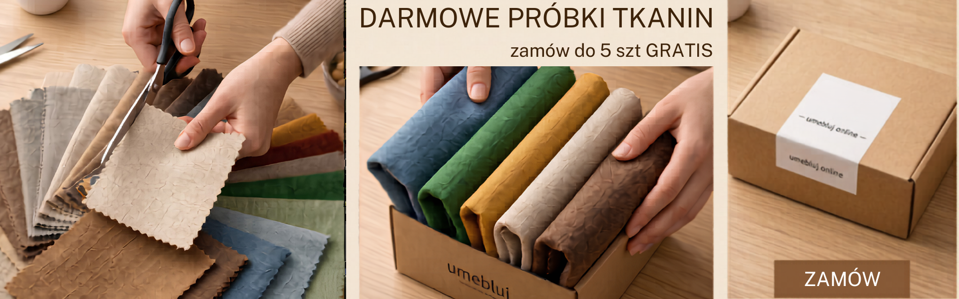 Darmowe próbki tkanin