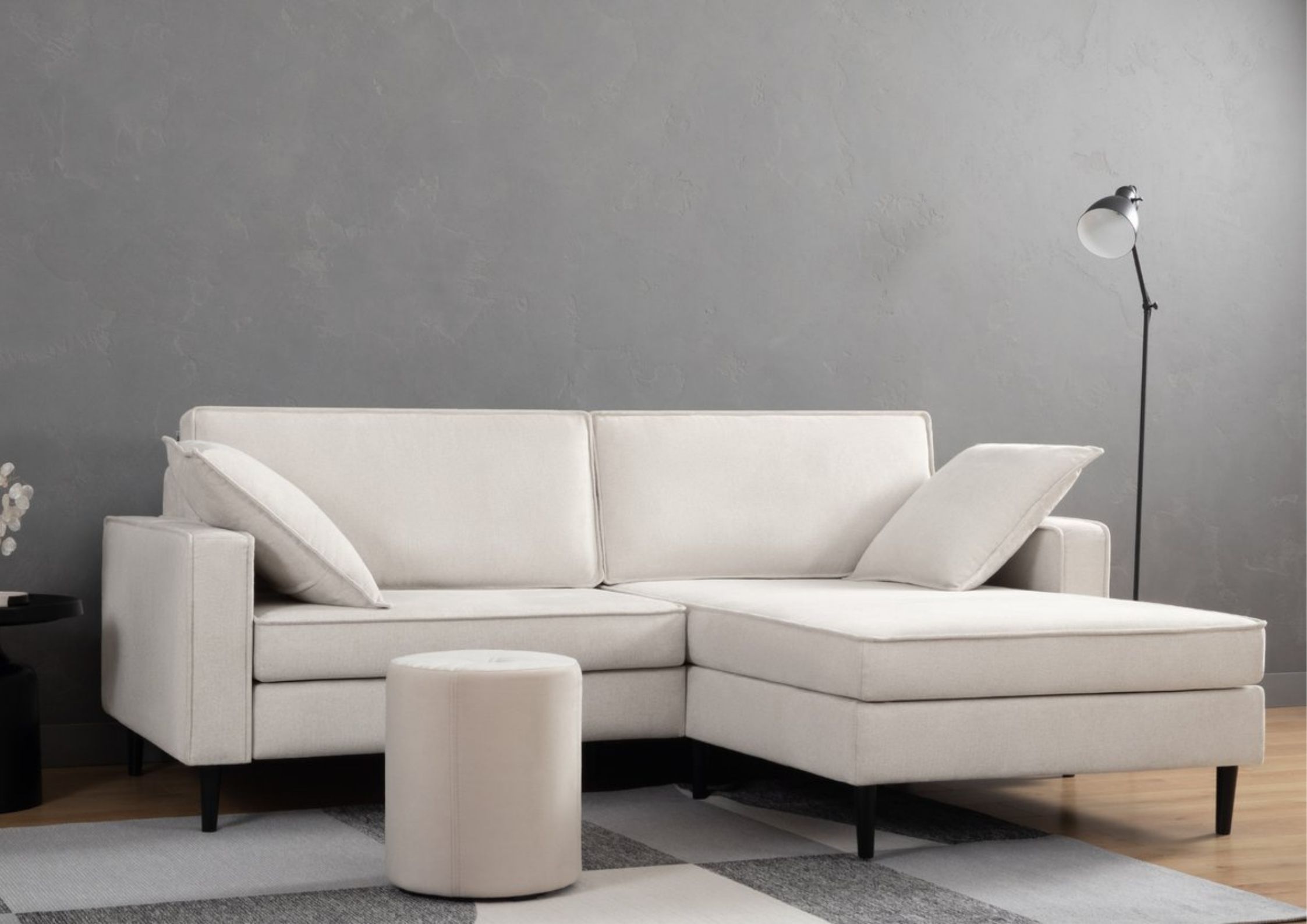 Jasny prawy narożnik rozkładany Oslo